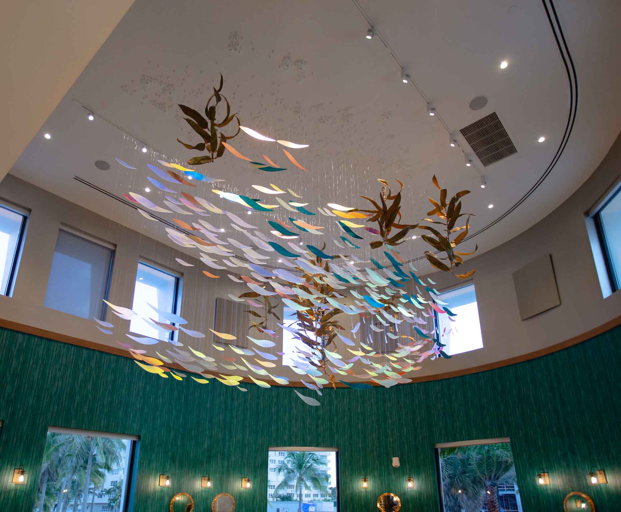 Suspended Fish at Oceanic Pompano
